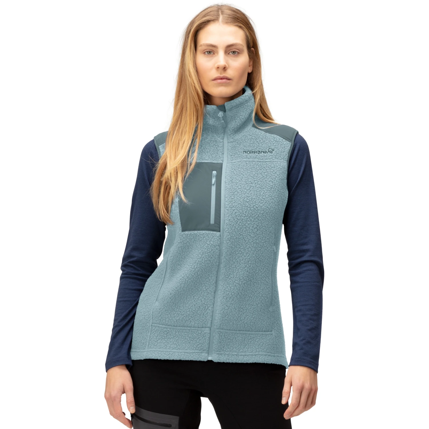 Norrona Trollveggen Thermal Pro Weste Damen - Tourmaline 3 Norrona Trollveggen Thermal Pro Weste Damen - Tourmaline