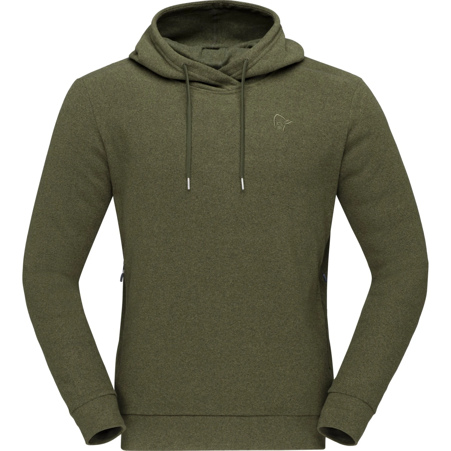 Norrona Warm2 Hood Kapuzenpullover Herren - Olive Night 4 Norrona Warm2 Hood Kapuzenpullover Herren - Olive Night – Bild 2