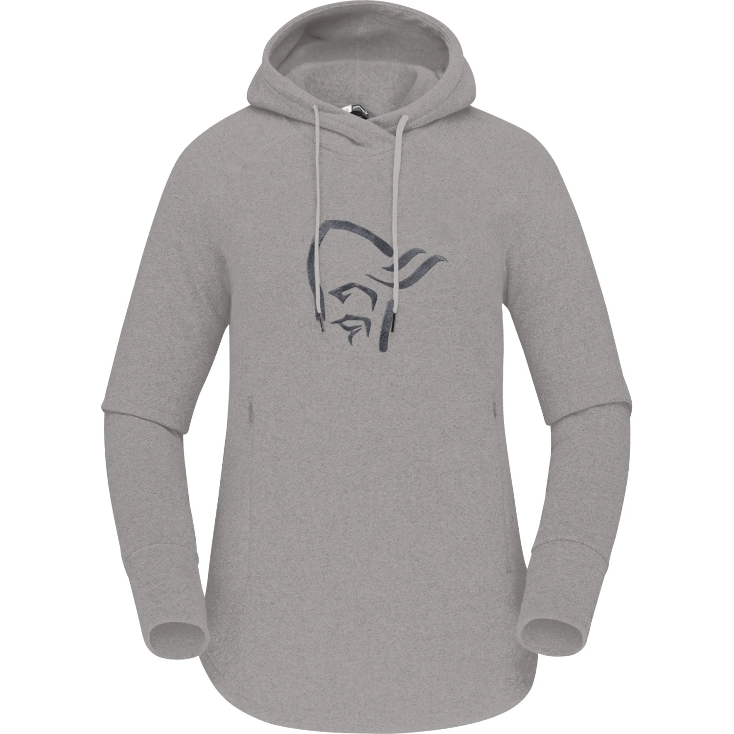 Norrona Warm2 Hood Kapuzenpullover Damen - Drizzle Melange 3 Norrona Warm2 Hood Kapuzenpullover Damen - Drizzle Melange