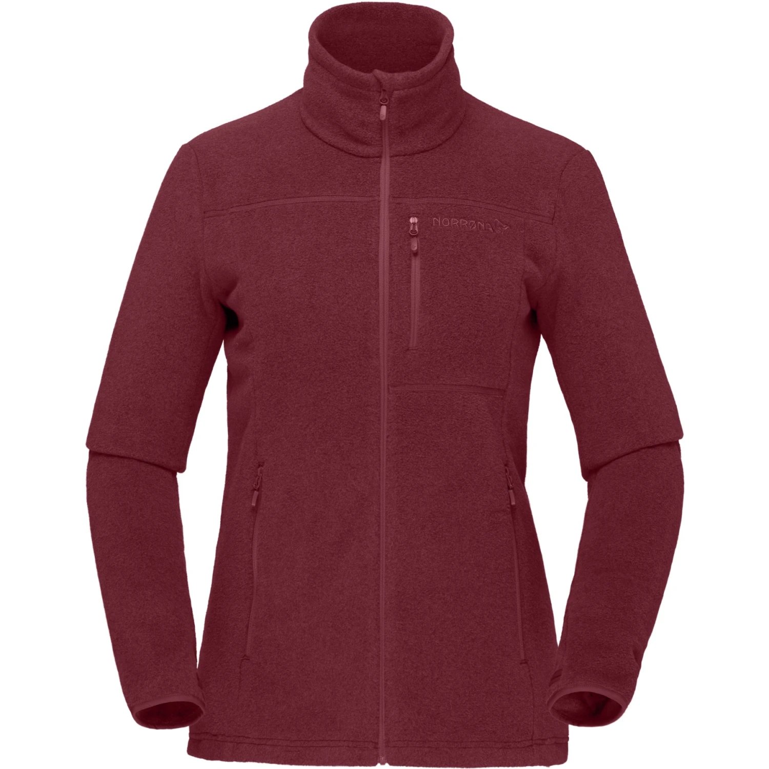 Norrona Warm2 Jacke Damen - Rhubarb Melange 4 Norrona Warm2 Jacke Damen - Rhubarb Melange – Bild 2